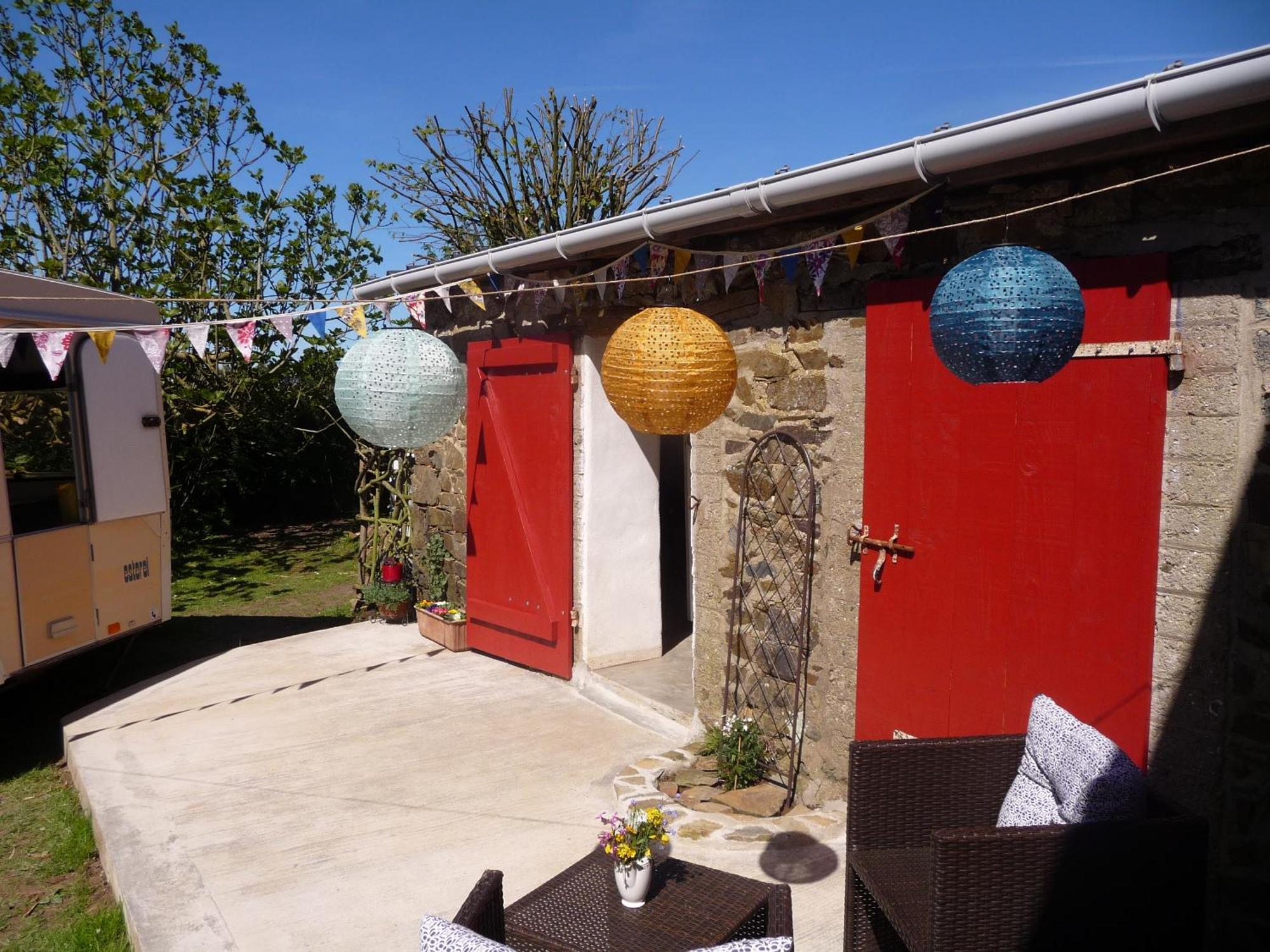 Bretagne Vintage Suite & Caravan: Rustic Glamping Experience Pleumeur-Gautier Exterior photo